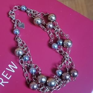 14k Tri coloured gold bracelet